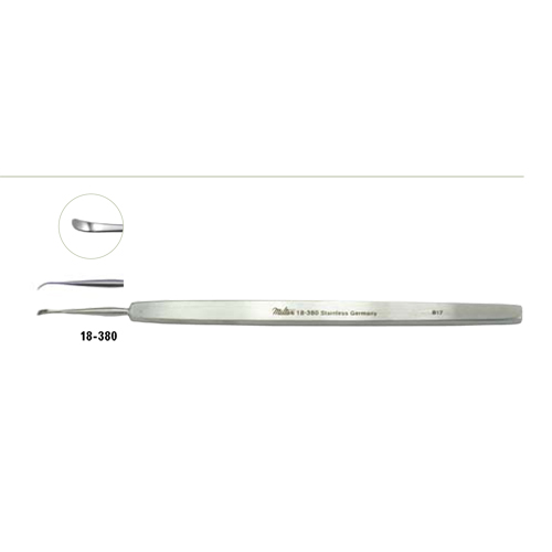 18-380 ELLIS Foreign Body Spud 4-1/2&quot;(11.4cm), 1.2mm blade, cvd