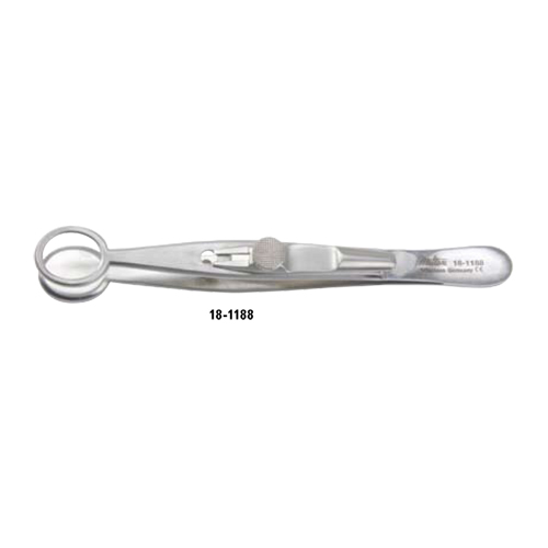 18-1188 SPENCER Chalazion Fcps 4&quot;(10.2cm), inside ring diameter 10mm, with slide lock