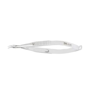 18-1837 McPHERSON Needle Holder for microsurgery 4&quot;(10.2cm), cvd, smooth tapered jaws, with lock