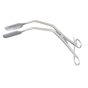 30-1355 Lateral Vaginal RET 8-1/4&quot;(21cm), with extra long thumb ratchet retracts up to a full 2-1/4&quot;(5.7cm) for an extra wide viewing area