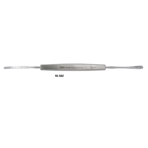 18-562 LINDNER Cyclodialysis Spoon and Spatula 5-1/2&quot;(14cm), malleable spatula end is graduated