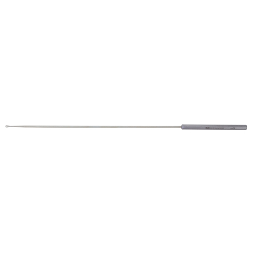 28-104 BARR Fistula Probe, with 8&quot;(20.3cm) sterling shaft, eye at tip, 11-1/2&quot;(29.2cm) overall