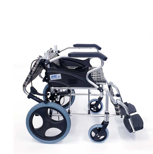 탄탄 접이식 알루미늄 경량 수동 휠체어 WYK863LAJ-12 (11kg)