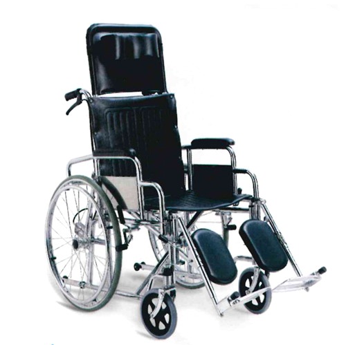 탄탄 침대형 휠체어 수동 접이식 환자용 병원용 WYK903GC-46