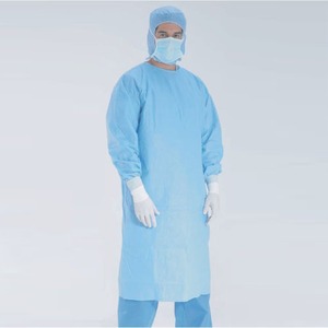 일회용 수술가운 SMS 부직포 surgical gown 개별 멸균 포장 (1장 / 50장-1박스)