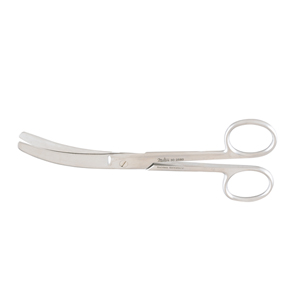 30-2580 BUSCH SCS 6-1/2&quot;(16.5cm), curved on side [부시탯줄가위]