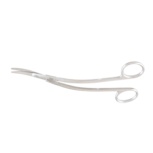 28-240 MILLER Rectal SCS 6-3/4&quot;(17.1cm), bayonet shape, delicate serrated blades with blunt points