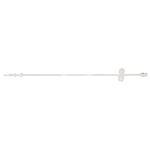 14-12 MIXTER Irrigating Dilaprobe 12&quot;(30.5cm), malleable, with Luer Lock, silver plated