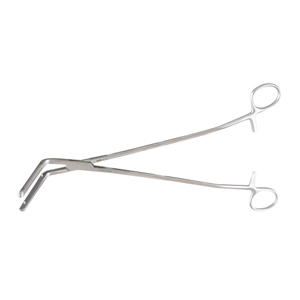 16-176 FOSS Intestinal Clamp 11-3/4&quot;(29.8cm), right angle with heavy jaws