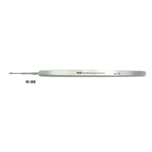 18-308 BOWMAN Needle with stop 4-3/4&quot;(12.1cm), straight blade 3mm