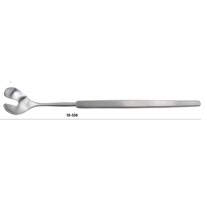 18-550 WELLS Enucleation Spoon 6&quot;(15.2cm), cup 21mm
