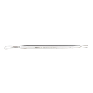 33-203 Comedone Extractor 4&quot;(10.2cm), double end, flat and wire end expressors [여드름기]
