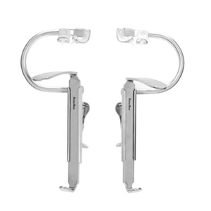 MH2-120 to MH2-136 DAVIS Mouth Gag, 6-1/4&quot;(15.9cm), double bite, without blades [데이비스 개구기]