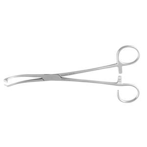 MH22-550, MH22-552 WHITE Tonsil Seizing Fcps, medium curve, one open ring